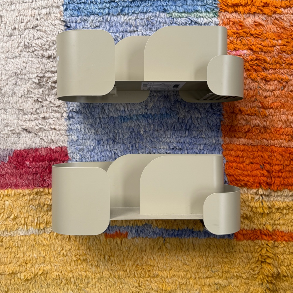 IKEA FAGNING Wall Organizer Light Beige-green 805.541.43